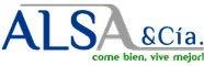 Logo Alsa, ¡Come bien, vive mejor!