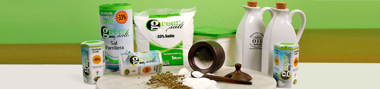 Familia Green Salt - Sal con menos sodio